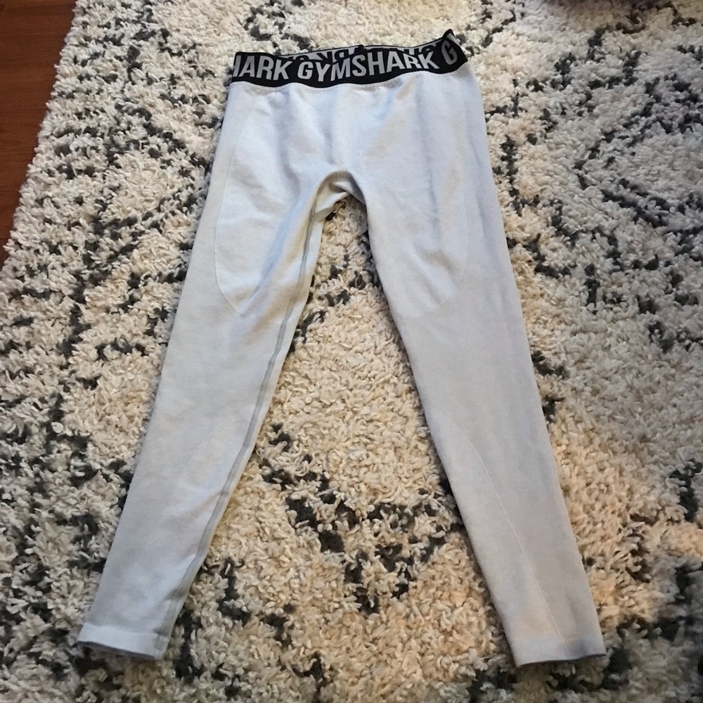 Gymshark Size Leggings Medium Light Gray